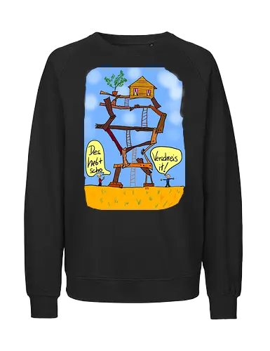 Verschreis it - Allgäu, albern - Fairtrade Sweatshirt