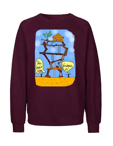 Verschreis it - Allgäu, albern - Fairtrade Sweatshirt