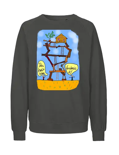 Verschreis it - Allgäu, albern - Fairtrade Sweatshirt