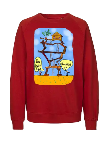 Verschreis it - Allgäu, albern - Fairtrade Sweatshirt