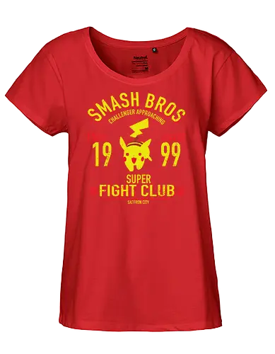 Smash Bros - Finest Fighter 1999  - Fairtrade Girl Shirt