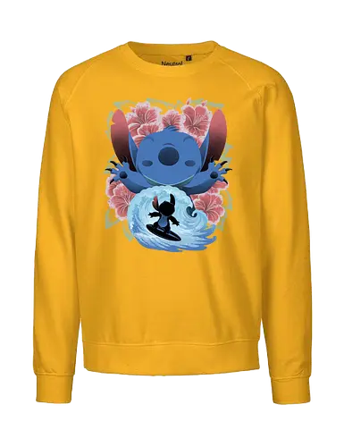 Tropical Alien - Hawaii, tropical, island, Lilo - Fairtrade Sweatshirt