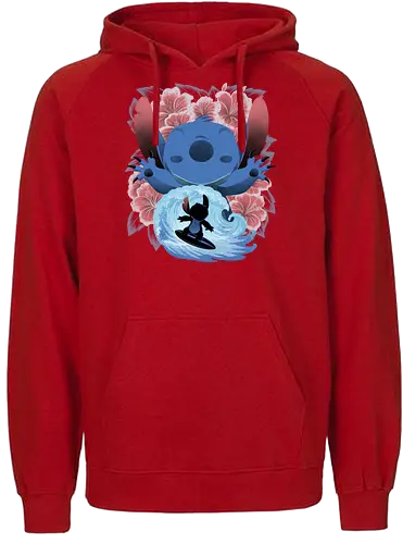 Tropical Alien - Hawaii, tropical, island, Lilo - Fairtrade Hoodie