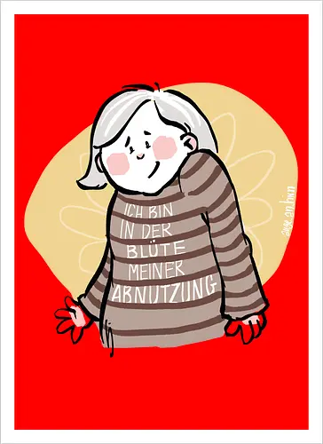 Ich bin in der Blüte..