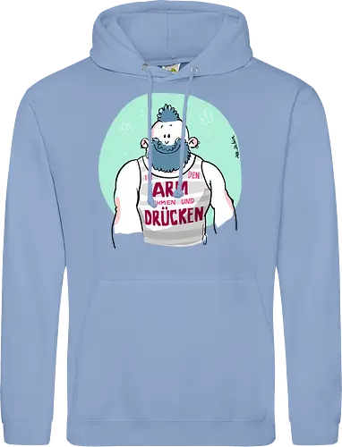 ...ARM...DRÜCKEN...