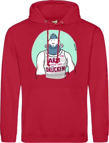 ...ARM...DRÜCKEN...