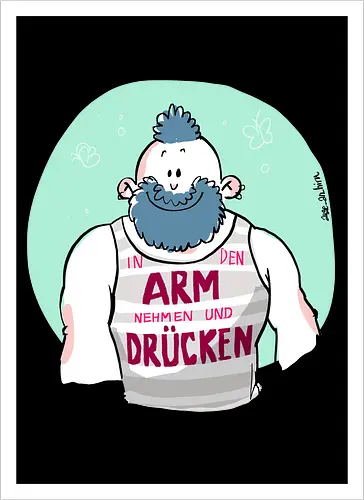 ...ARM...DRÜCKEN...