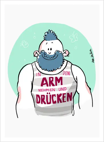 ...ARM...DRÜCKEN...