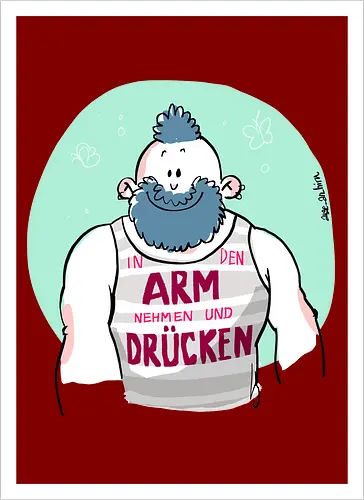 ...ARM...DRÜCKEN...