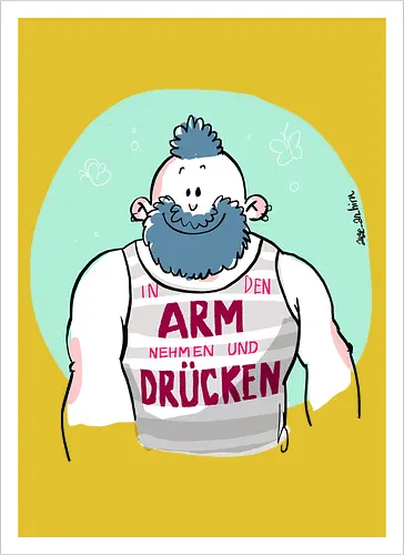 ...ARM...DRÜCKEN...