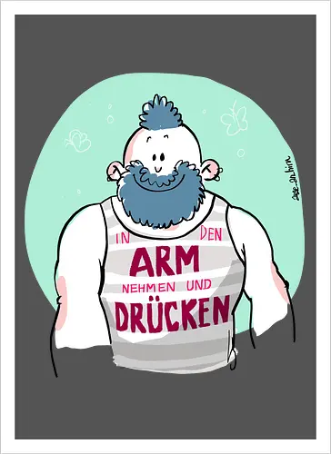 ...ARM...DRÜCKEN...