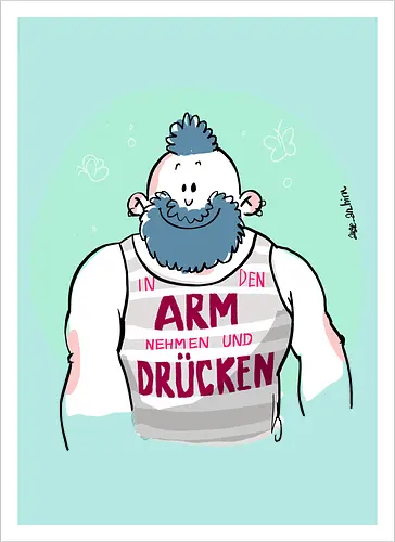 ...ARM...DRÜCKEN...