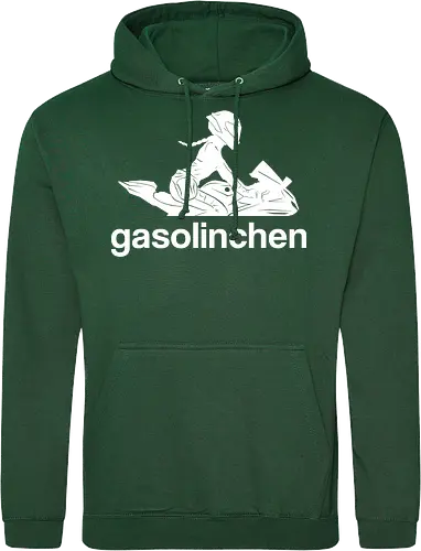 Gasolinchen print weiß
