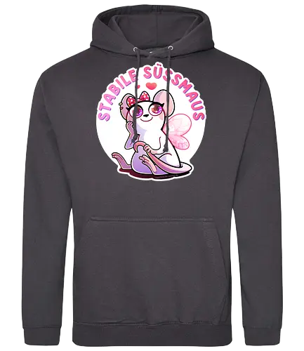 Stabile Süßmaus - süßmaus, maus, stabil, Fee, niedlich, comic, cute - Standard Hoodie
