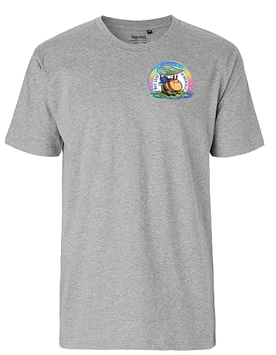 Bee Leaf in Yourself - Bee, Biene, niedlich, cute, comic, motivation - Fairtrade T-Shirt