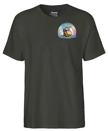 Bee Leaf in Yourself - Bee, Biene, niedlich, cute, comic, motivation - Fairtrade T-Shirt
