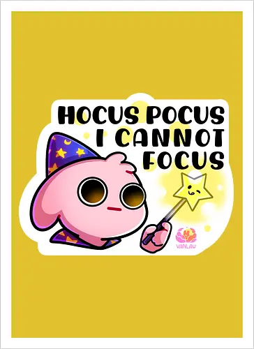 Hocus Pocus, i cannot focus