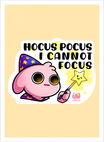 Hocus Pocus, i cannot focus