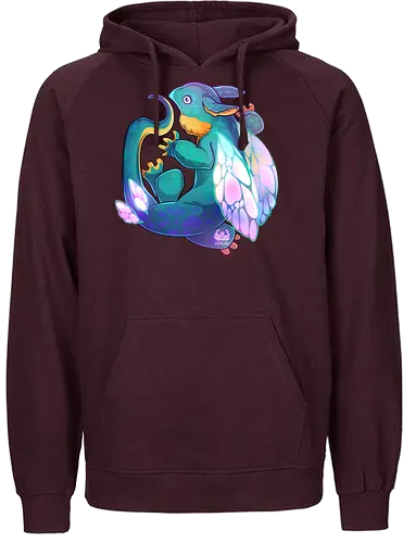 Owlard - cute, niedlich, creature, lizard, echse, eule, owl, fairy - Fairtrade Hoodie