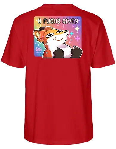 0 Fuchs given - fox, fuchs, cute, comic - Fairtrade T-Shirt