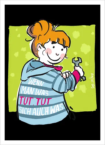 Wenn man was tut...