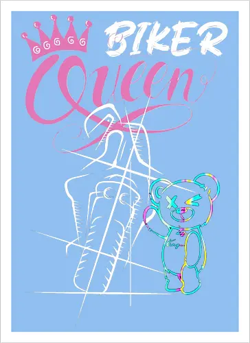 Biker Queen Back