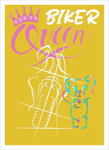 Biker Queen Back
