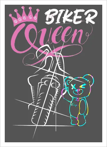 Biker Queen Back