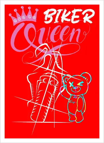 Biker Queen Back