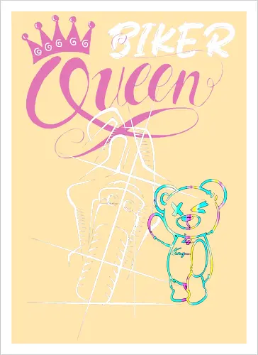 Biker Queen Back