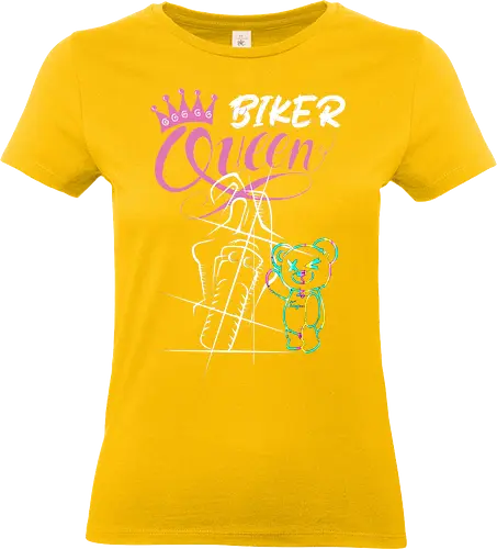 Biker Queen Back - Standard T-Shirt (Frauen)