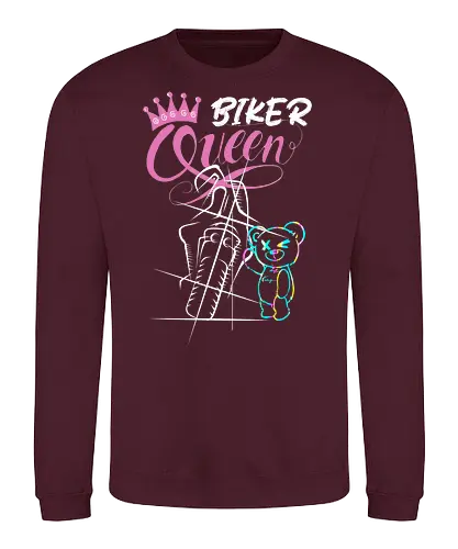 Biker Queen Back - Sweatshirt