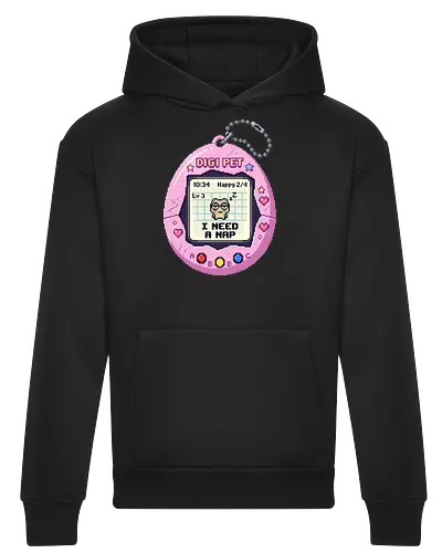 I Need A Nap Retro Virtual Pet Pixel Art Mood Tee