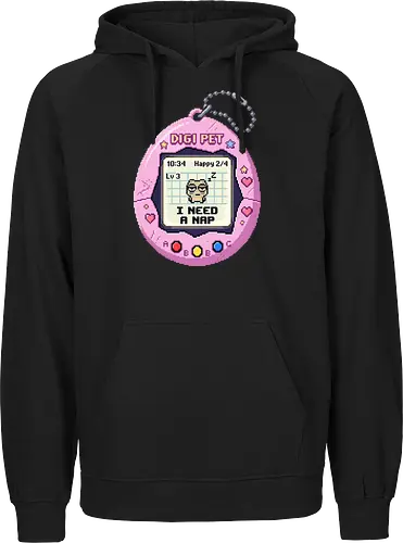 I Need A Nap Retro Virtual Pet Pixel Art Mood Tee