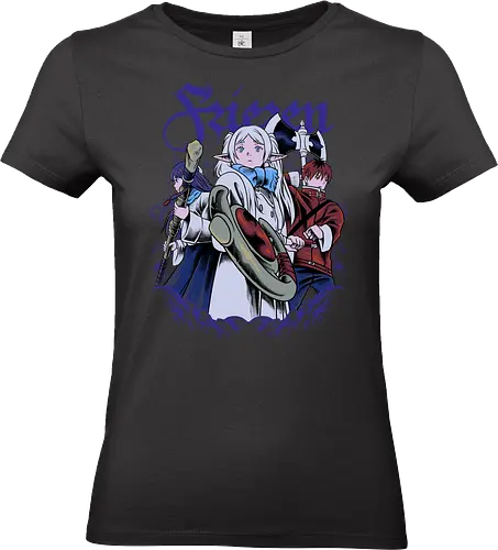 wizard team  - wizard, witch, magician, stark, fern, frieren, fairy, adventure, anime, manga, streetwear - Standard T-Shirt (Frauen)