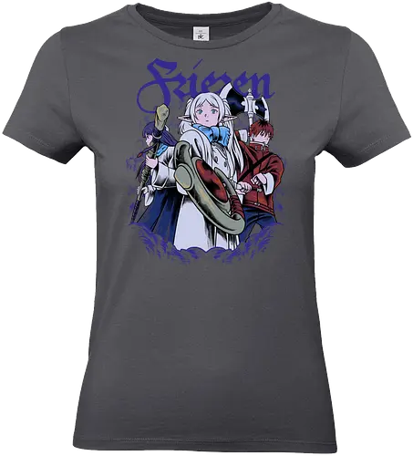 wizard team  - wizard, witch, magician, stark, fern, frieren, fairy, adventure, anime, manga, streetwear - Standard T-Shirt (Frauen)