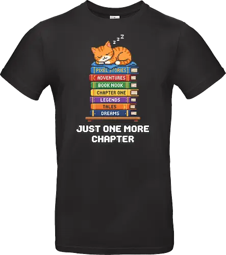 Just One More Chapter - Sleeping Pixel Cat Book 