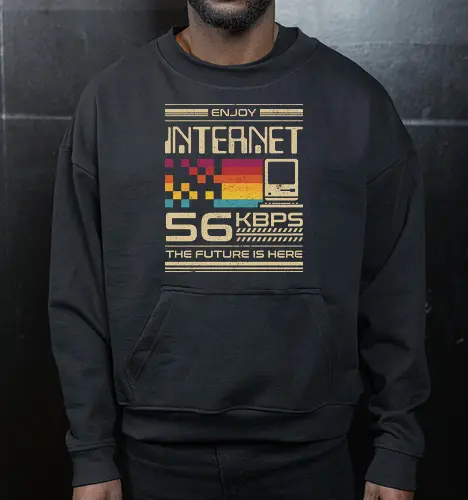 Enjoy Internet 56 Kbps - The Future is Here