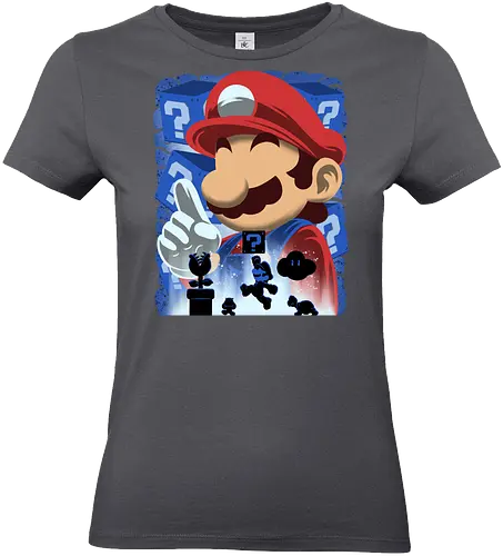 Classic Blue Jumpman - Mario, Klemptner - Standard T-Shirt (Frauen)
