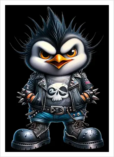 Pinguin "Rocker 1"