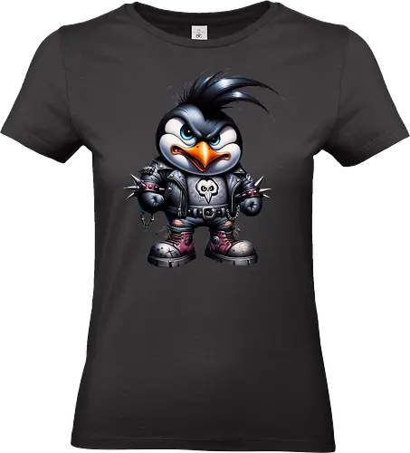 Pinguin "Rocker 2" - Standard T-Shirt (Frauen)