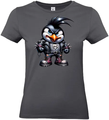 Pinguin "Rocker 2" - Standard T-Shirt (Frauen)