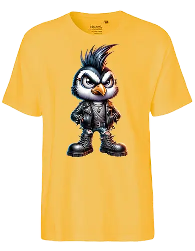 Pinguin "Rocker 3" - Fairtrade T-Shirt