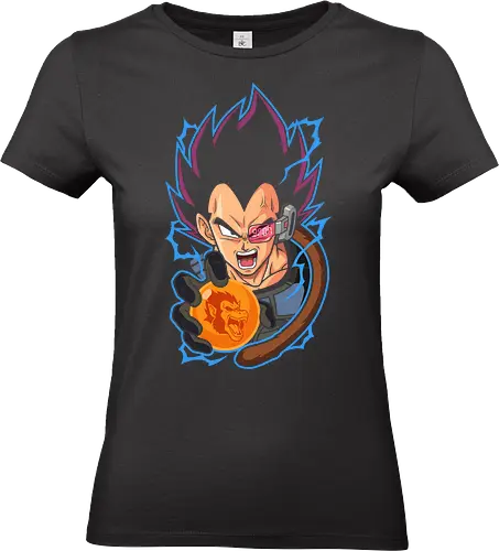 Vegeta Scouter and Dragon  - Standard T-Shirt (Frauen)