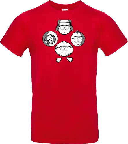 Animierte Jungs x Diamant-Formation Rock – Kult-Popkultur-Mashup