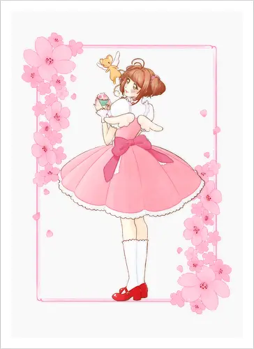 Sakura Cupcake