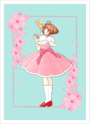 Sakura Cupcake