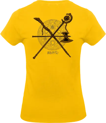 the sacred trinity  - anime, manga, frieren, magician, wizard, witch, warrior, weapon, cool - Standard T-Shirt (Frauen)