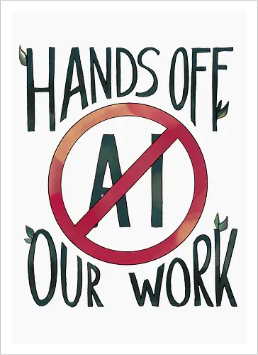 Hands off our work!
