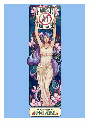 Hands off our work - night version